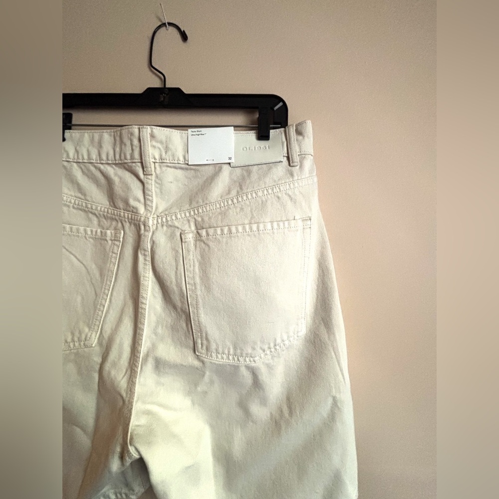 DL1961 Ultra High Rise Taylor Shorts Flax (Vintage) 32 NWT - Picture 11 of 13